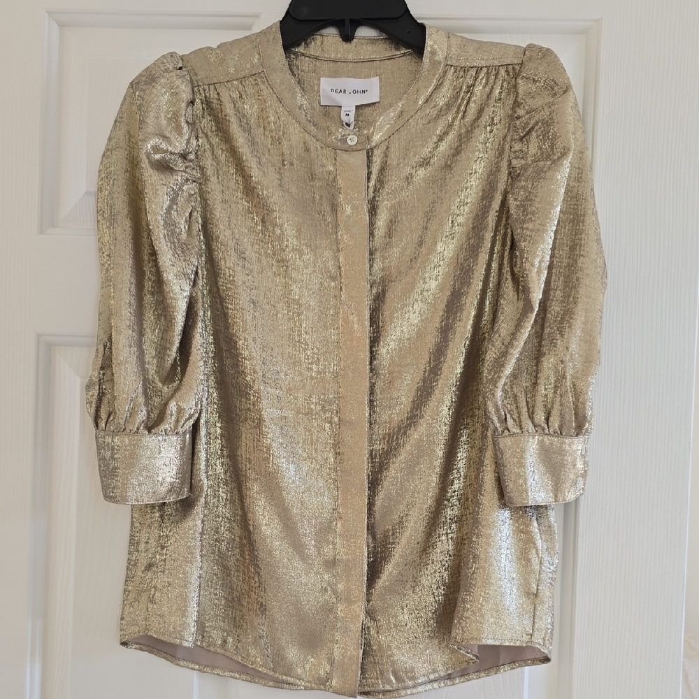 Dear John Shiny Gold Top
